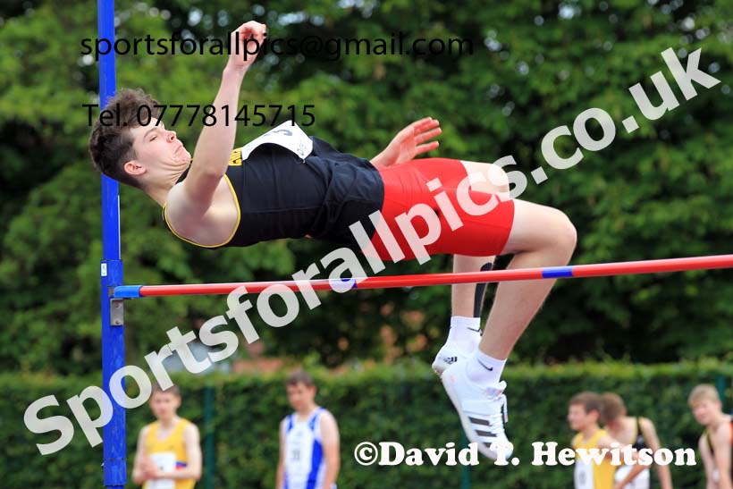 Mens High Jump, 2022 Northern Inter Counties U17s and U15s Track and Field, York, Thursday, June 2nd. Photo: David T. Hewitson/Sports for All Pics